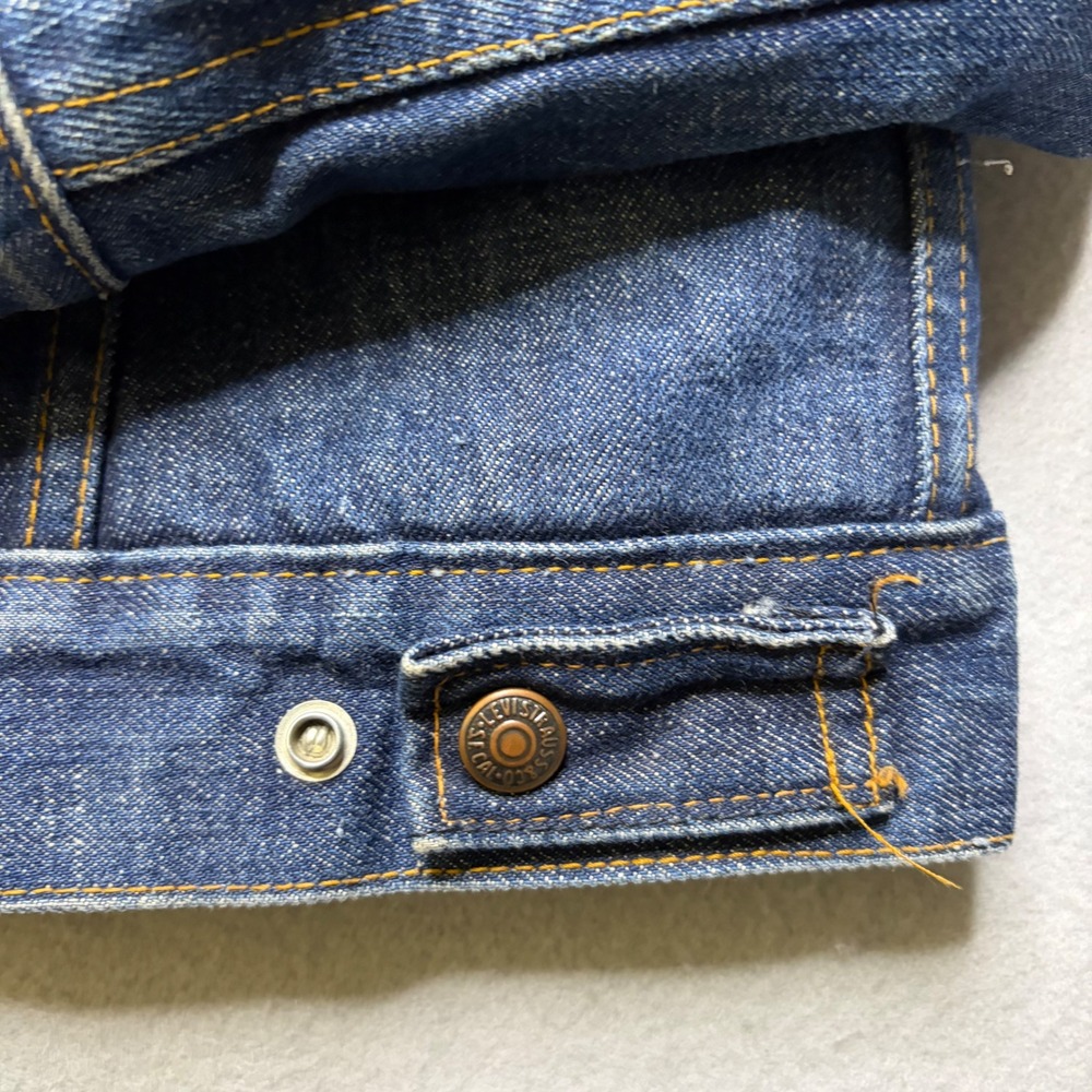 Levi's Denim‎ Jacket Mens L Blue 70605-0217 Sherpa Lined Vintage Trucker Jacket - Picture 5 of 13